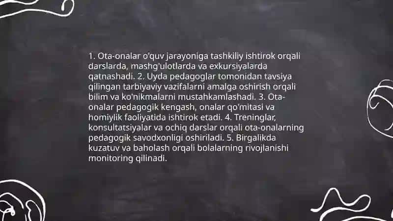 Maktabgacha taʼlim tashkilotlarida oila hamkorligi 4