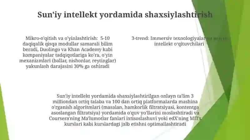 Elektronta'lim rivojining yetakchitendensiyalari 4