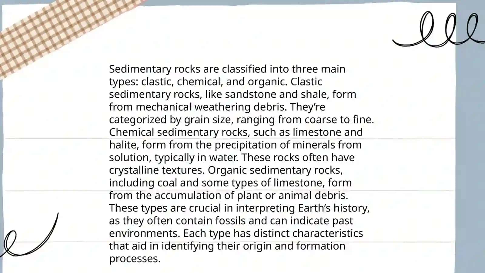 Sedimentary rocks 4