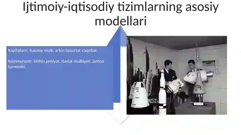 Ijtimoiy-iqtisodiy tizimlar va ularning modellari 4