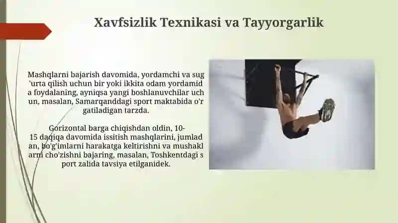 Murakkab Mashqlar va Ularni O'zlashtirish 4