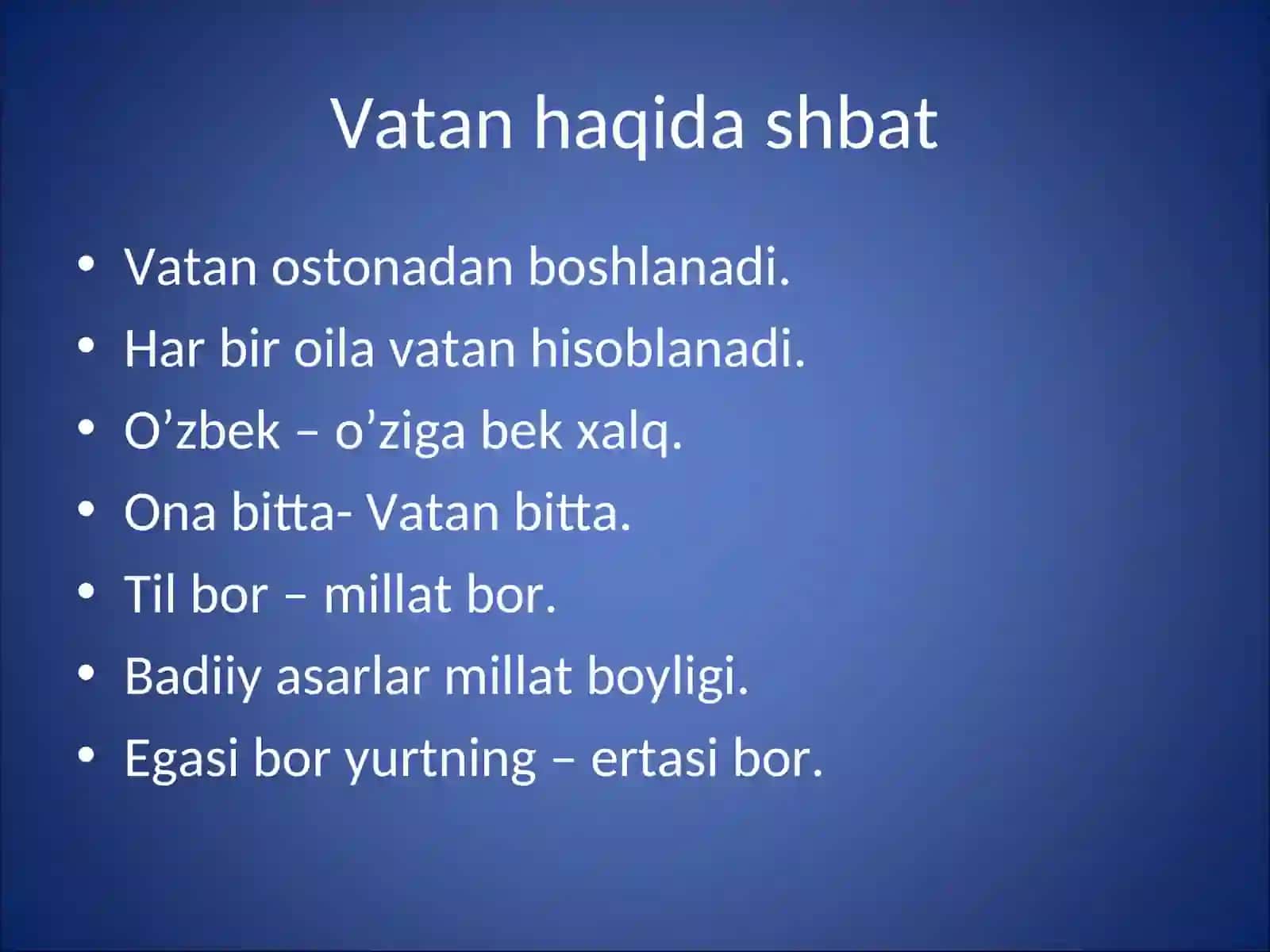 Denov Tuman 19-Umumta’lim Maktabi Ona Tili va Adabiyot O’qituvchisi Omonova Mavluda 4