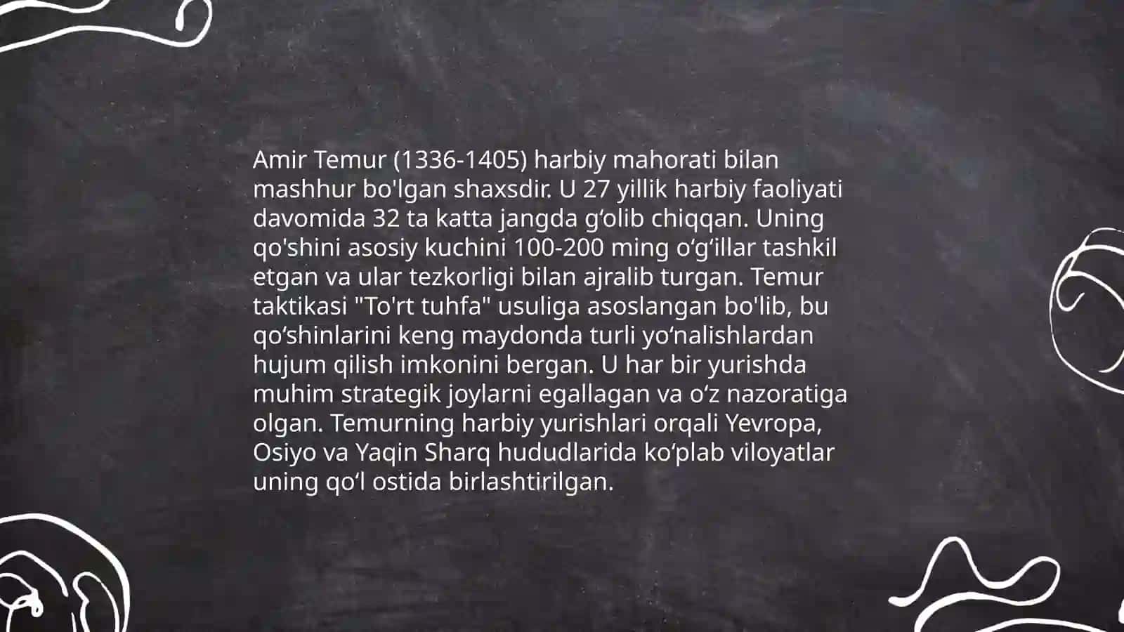 Amir Temur — buyuk davlat arbobi 4