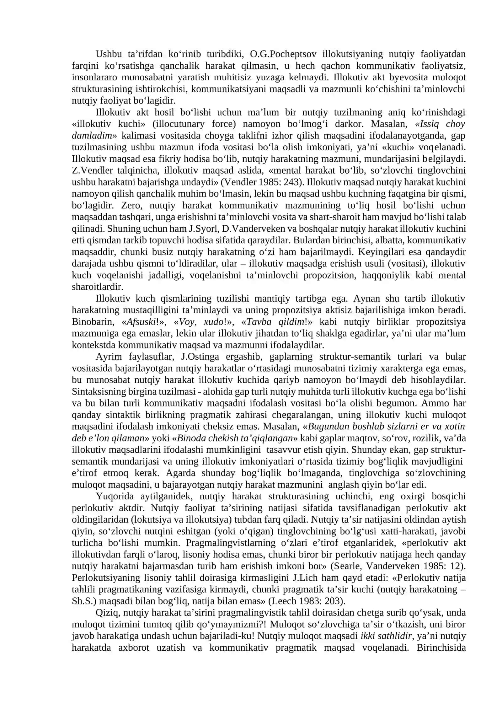 Nutqiy akt nazariyasi yoхud kommunikativ maqsadning ifodalanishi 4