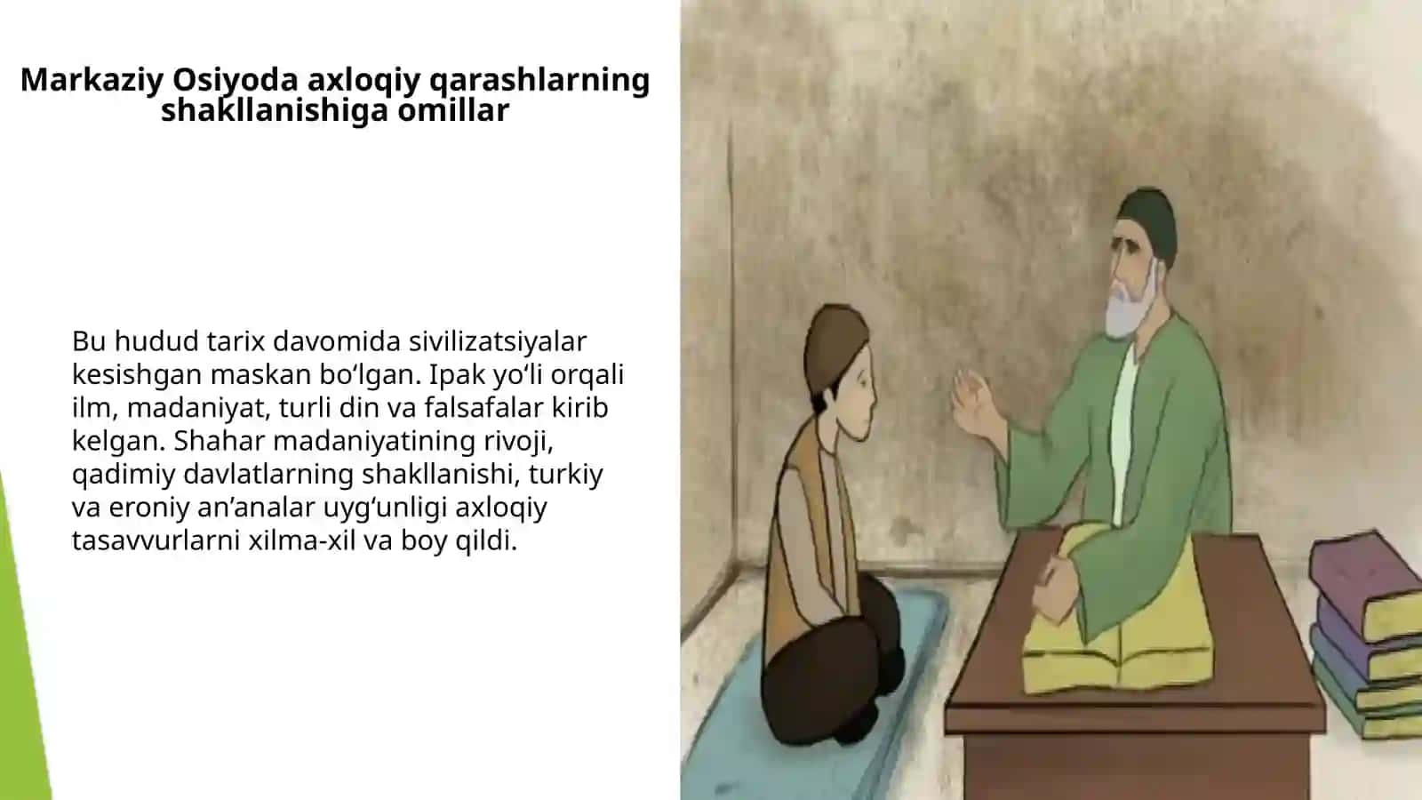Tayyorlagan Mustaqil ishi: Markaziy Osiyoda etikaning taraqqiyot bosqichlari 4