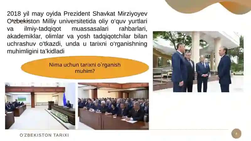 O`zbekistonning Eng Yangi Tarixi 4