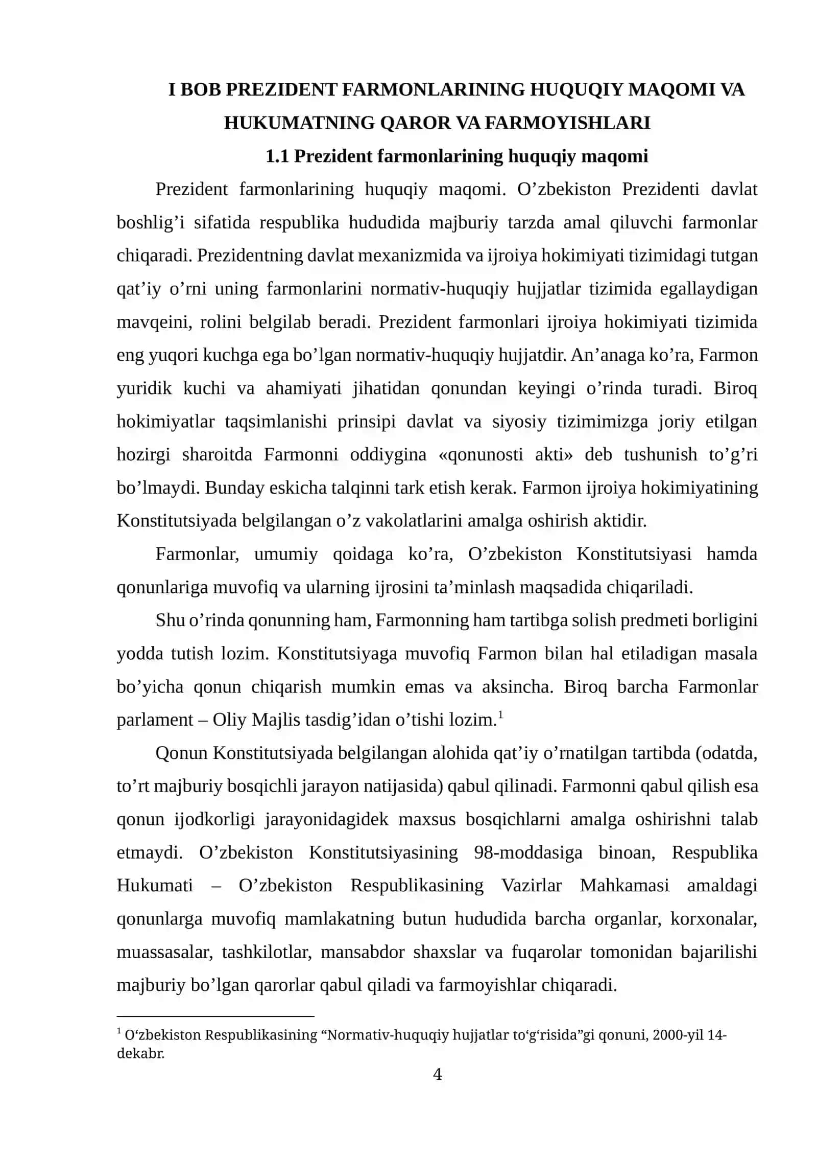 Oʻzbekiston Respublikasi prezidenti farmonlari 4