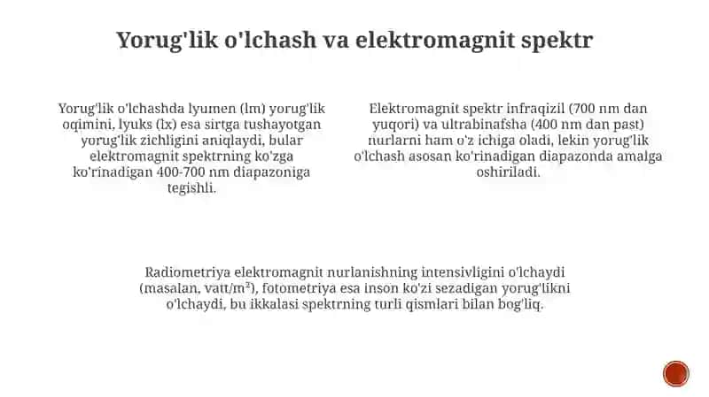 Yorug'lik manbalari 4
