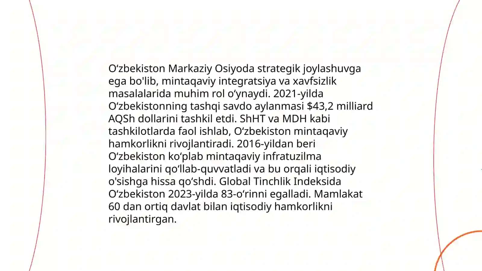 Oʻzbekiston va jahon hamjau 4