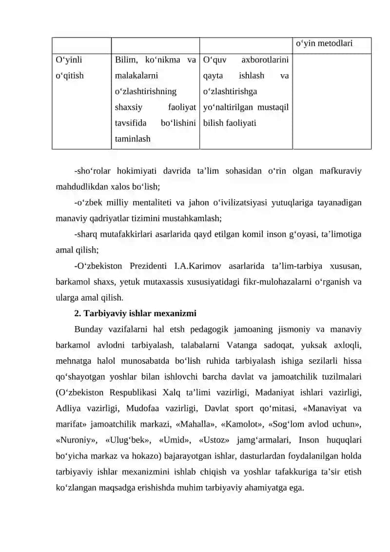 O'quvchilar kasb-hunarga qiziqtishishning pedagogik shartlari 4