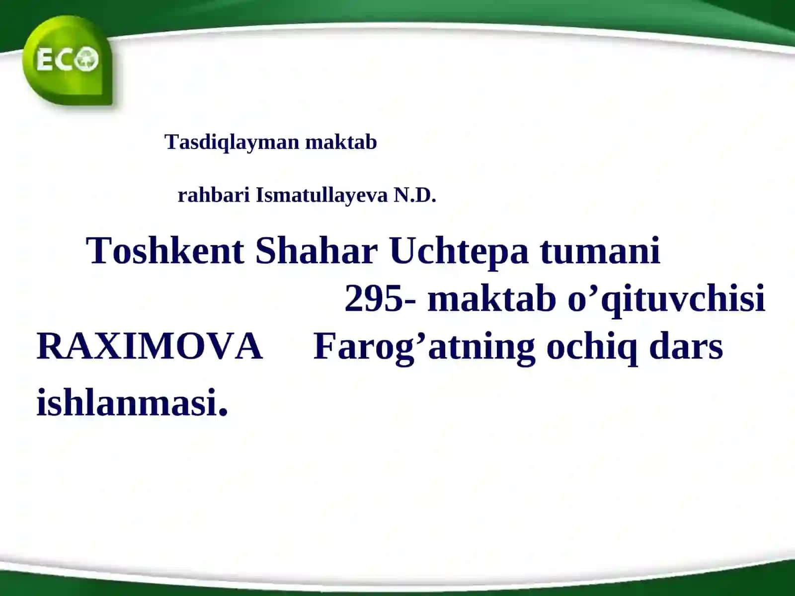 O’zbekiston Respublikasi,,Qizil kitob’’iga kiritilgan o’simliklarni o’qitish metodikasi 4