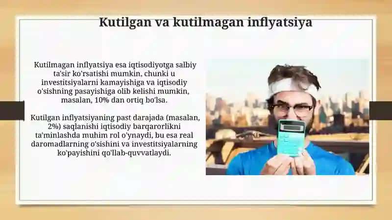 Inflyatsiya tushunchasi, uning kelib chiqish sabablari 4