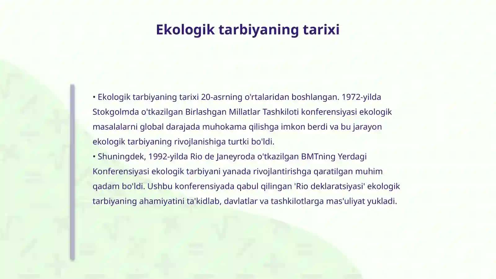Ekologik tarbiya 4