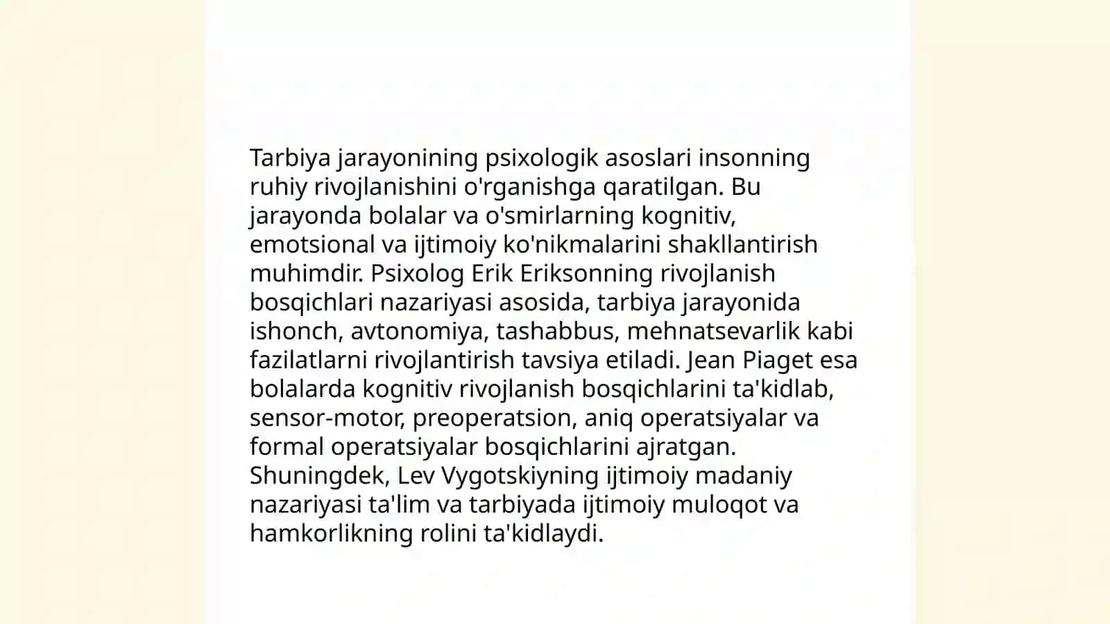 Boshlang‘ich ta‘limda tarbiya jarayonining mazmuni va mohiyati 4