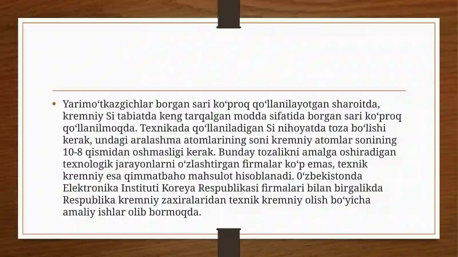 MATERYALLARDA O’TKAZUVCHI ERITMALARDA VA GAZLARDA ELEKTR TOKI 4