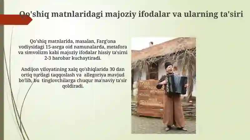 Xalq qo'shiqlari - nutq bezagi sifatida 4