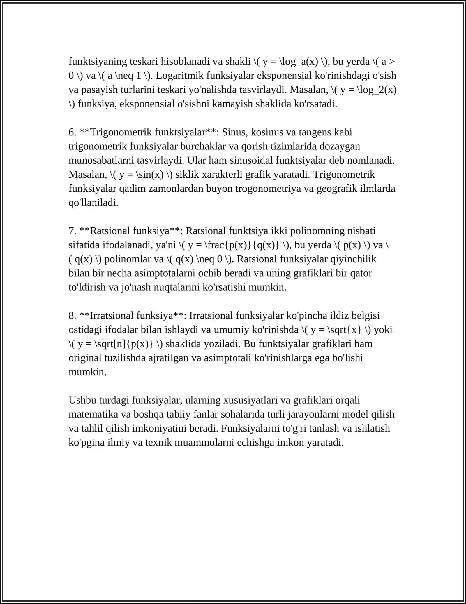 FUNKSIYA 4