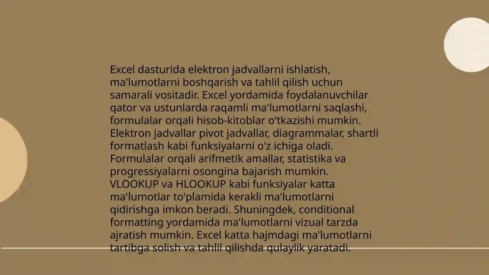 Elektron jadvallardan foydalanish texnologiyalari 4