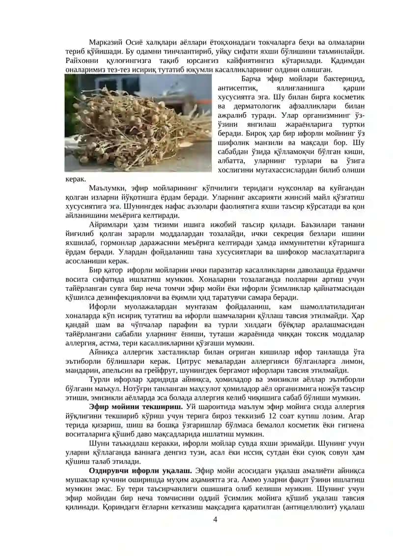 Халқ табобатида касалликларни ноанъанавий даволаш усуллари 4