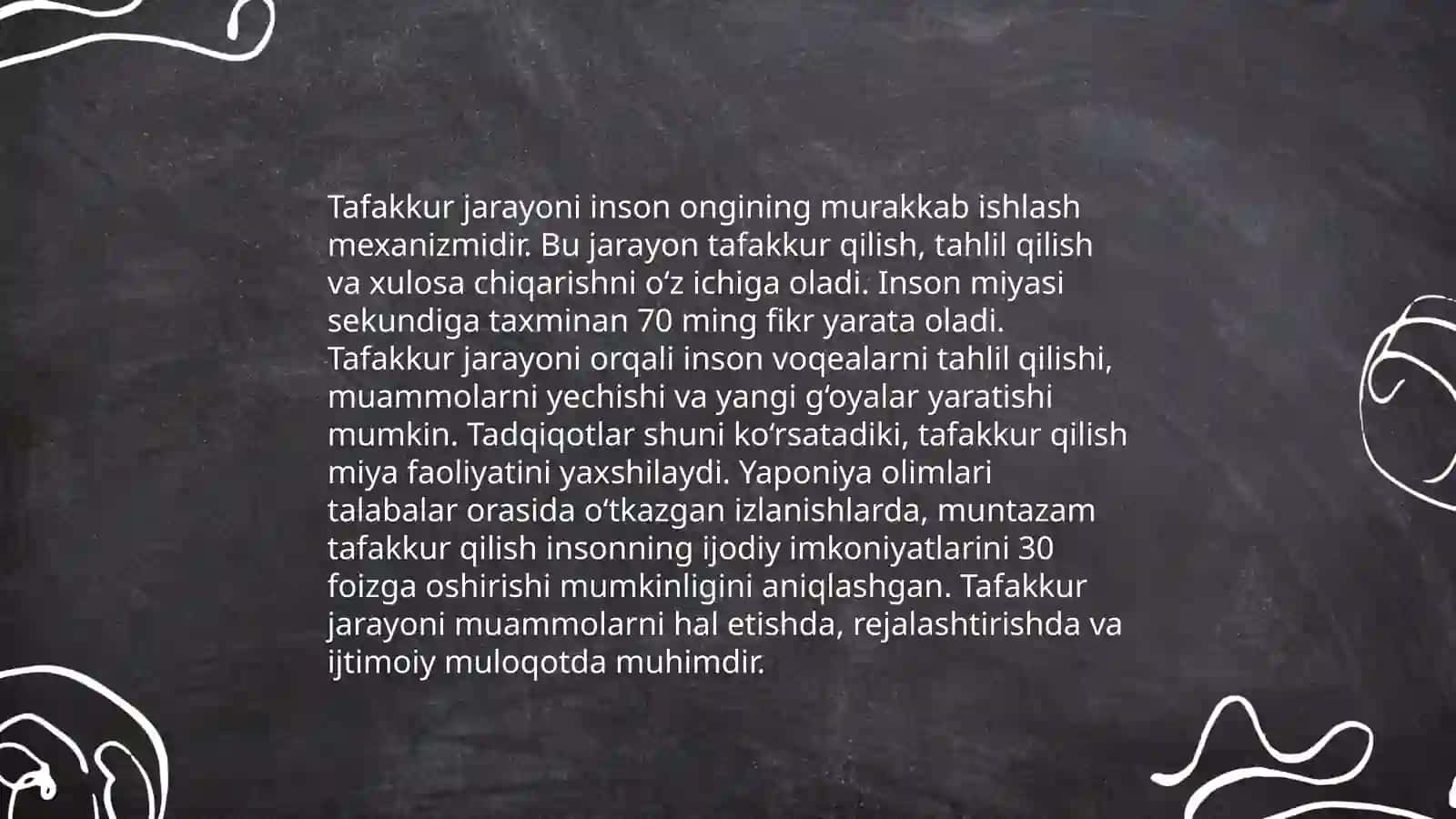 Tafakkur borasidagi psixologik nazariya 4