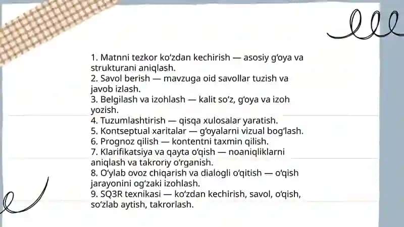 Adabiy ta’lim metodlari: o‘quvchi faoliyatini shakllantirish 4
