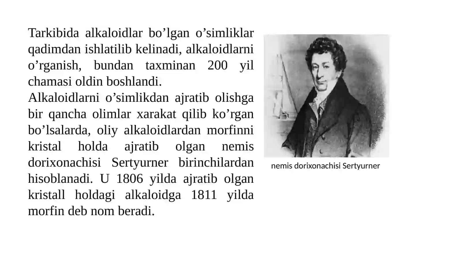 Alkaloidlar haqida tushuncha 4