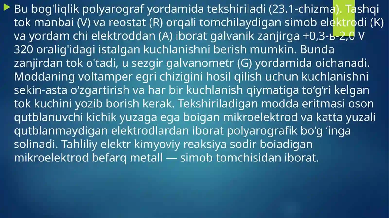 Voltamperometriya usullari 4