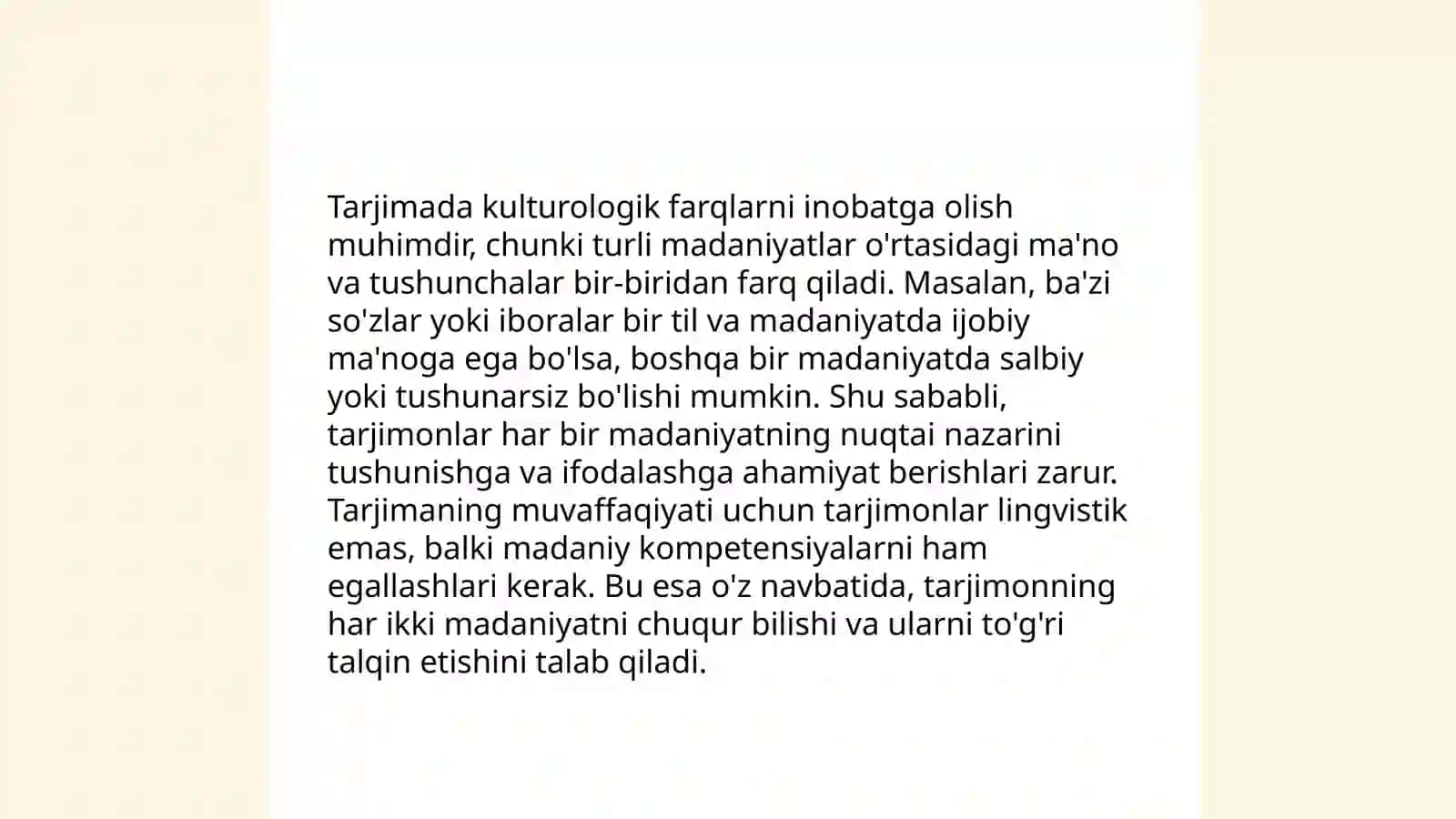 Tarjimaning pragmatik muammolari 4
