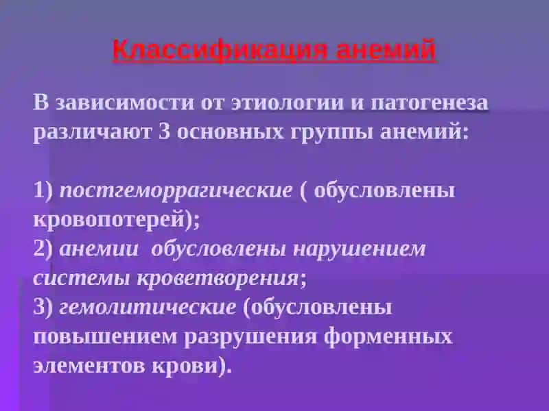 Анемия 4