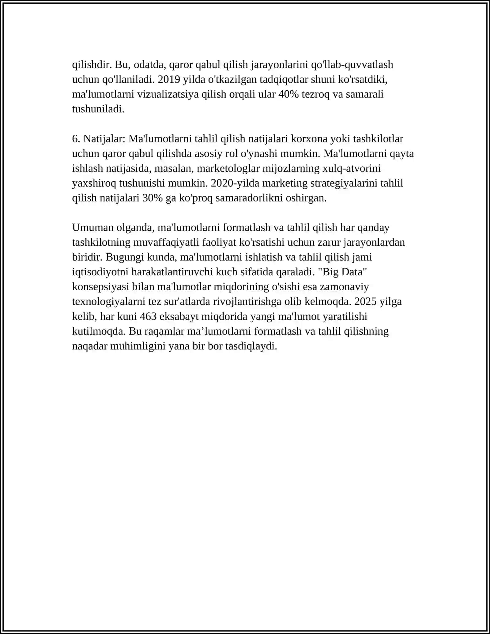 MS EXCEL-2016 DASTURNING STATIK TAHLILAR QILISH VA YECHIMLAR QIDIRISH FUNKSIYALARI BILAN ISHLASH 4