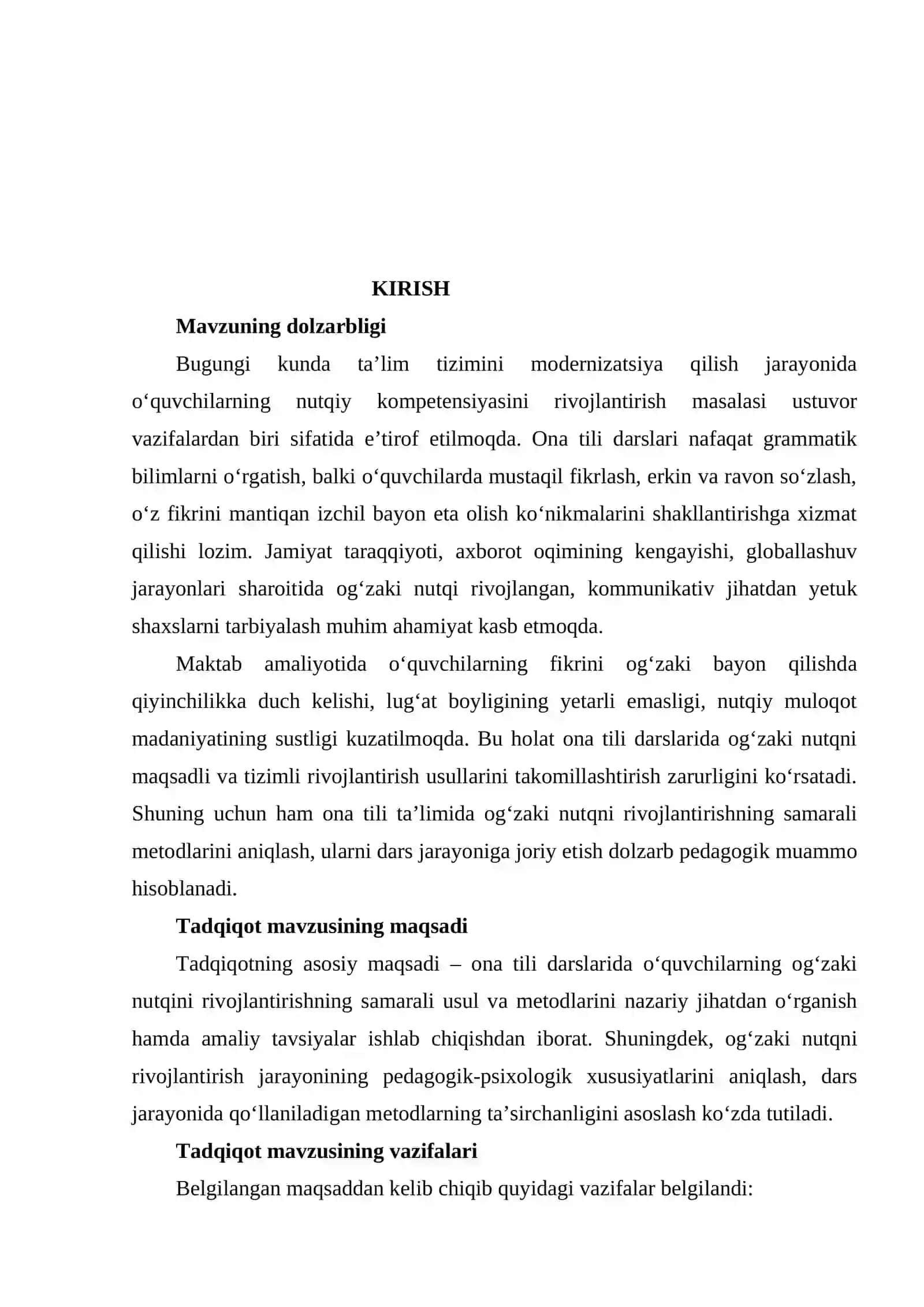 ONA TILI DARSLARIDA OG’ZAKI NUTQNI RIVOJLANTIRISH USULLARI 4