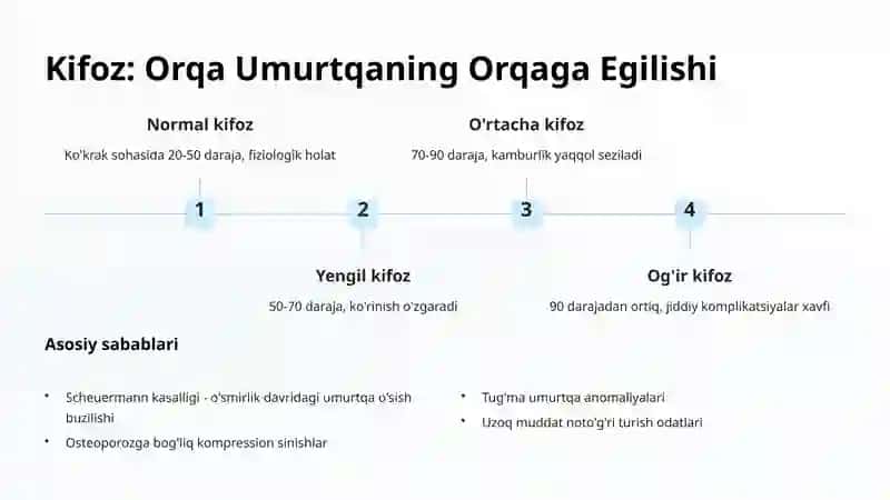 Skolioz, Kifoz va Lordozning Anatomik Asoslari 4