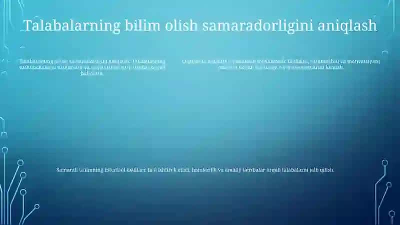 OʻQitishni Tashkil Qilishda Didaktik OʻYin Metodidan Foydalanish 4