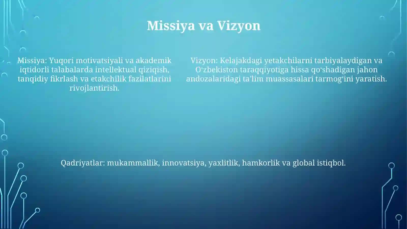 O'Zbekistonda Prezident Maktablari 4