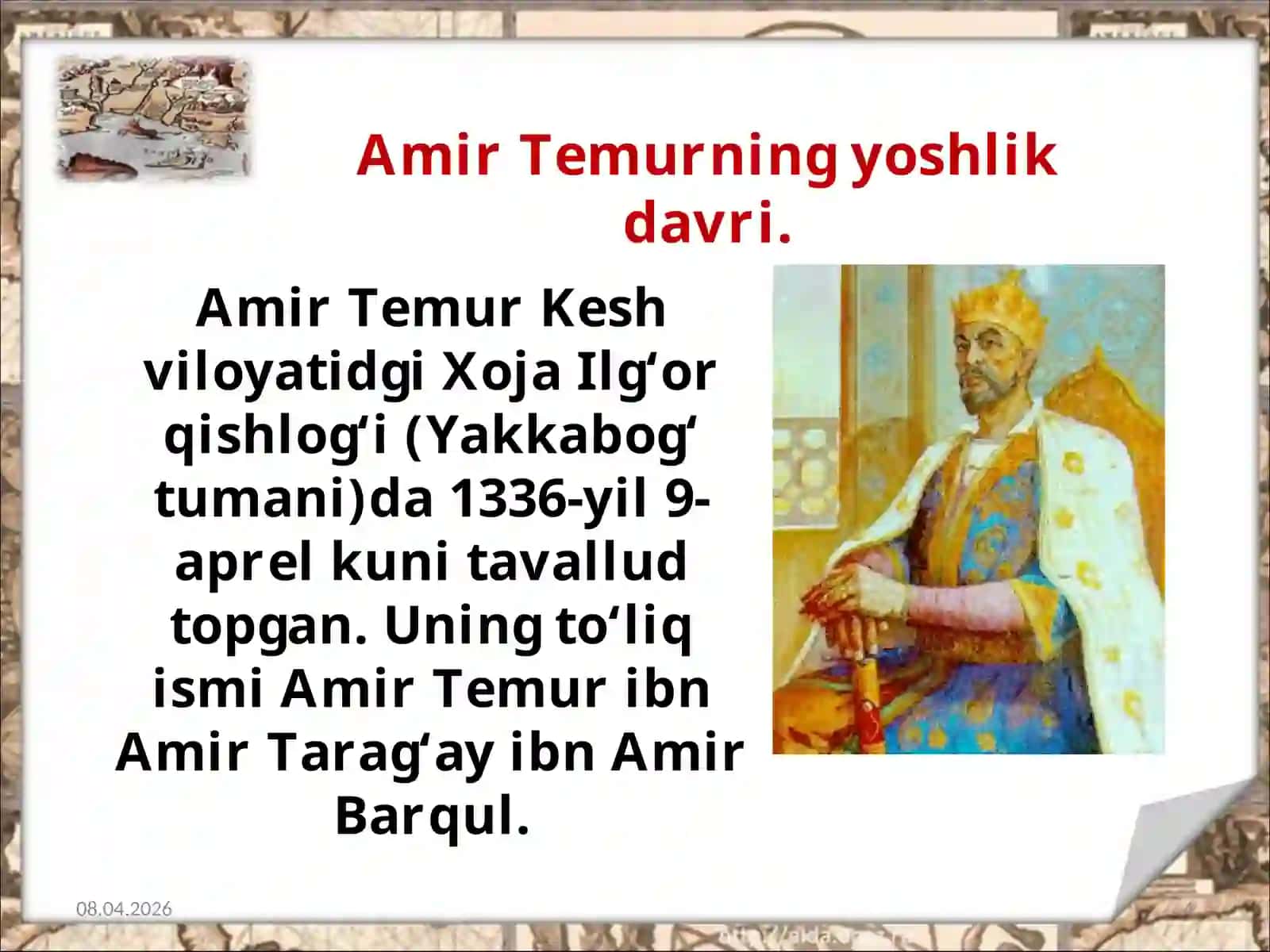 O‘zbekiston tarixi 7-sinf 4