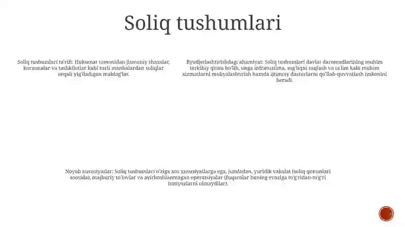 Davlat Byudjeti Daromadlari Hisobi 4