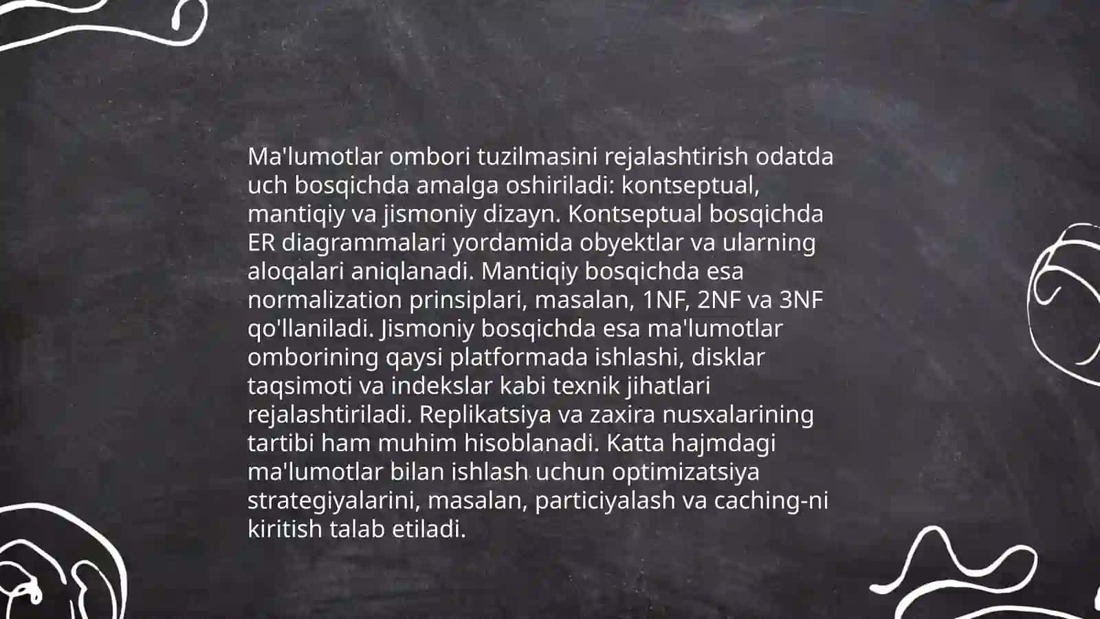 Ma'lumotlar omborini yaratish jarayoni 4