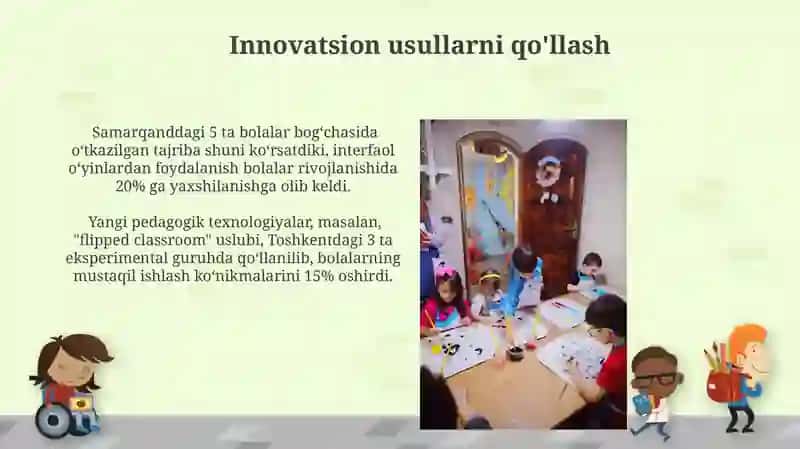 Maktabgacha talim tashkilotkari bòyicha metodik ishlarni tashkil etish vazifalari 4