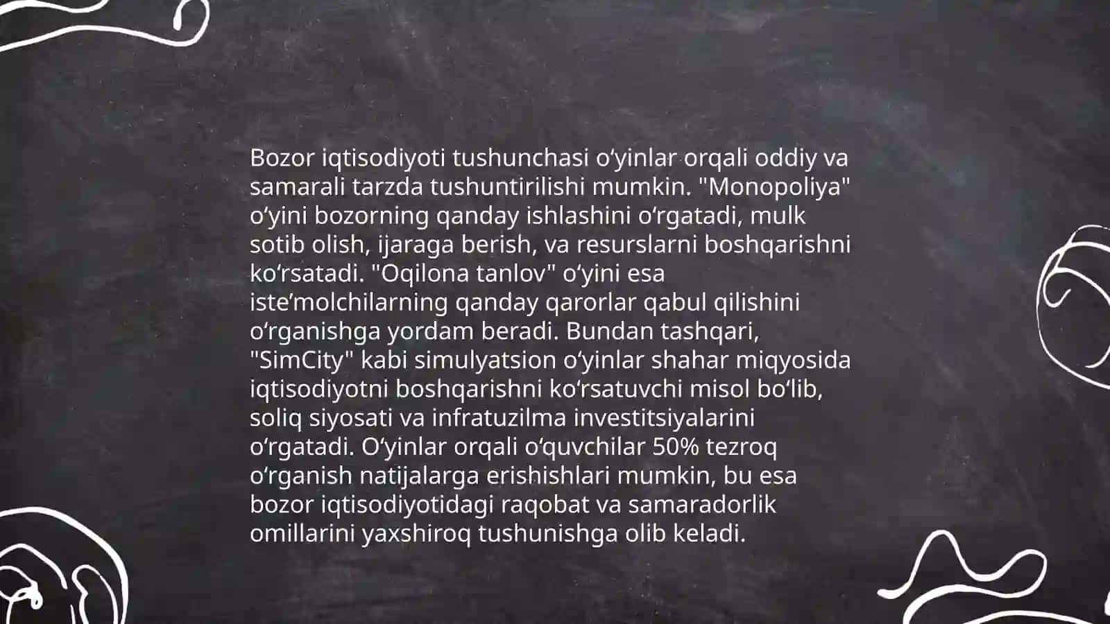 Ta‘limiy o‘yinlar orqali tadbirkorlik va iqtisodiy tarbiyani olib borish 4