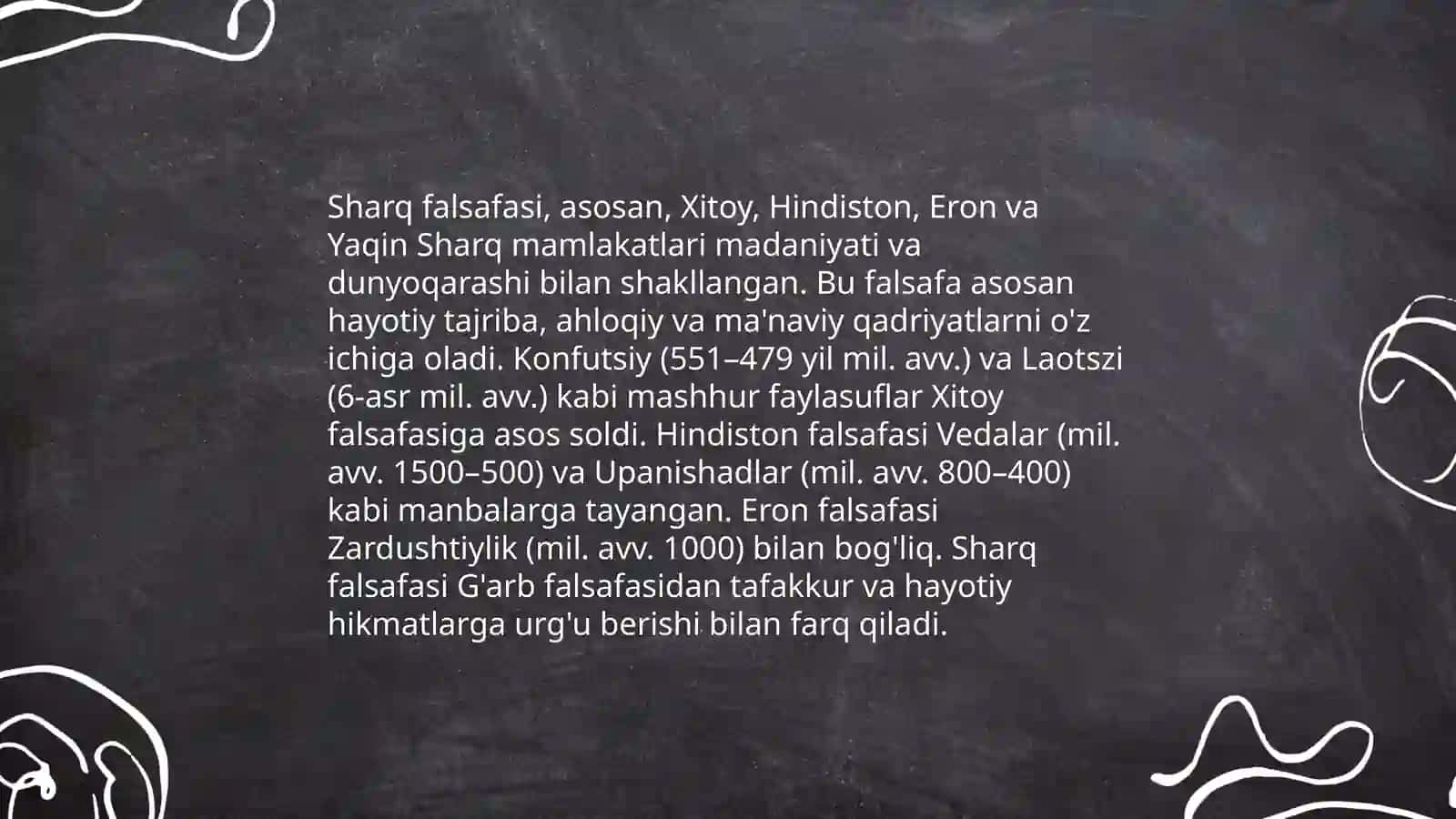 Sharq va G'arb muttafakirlari 4