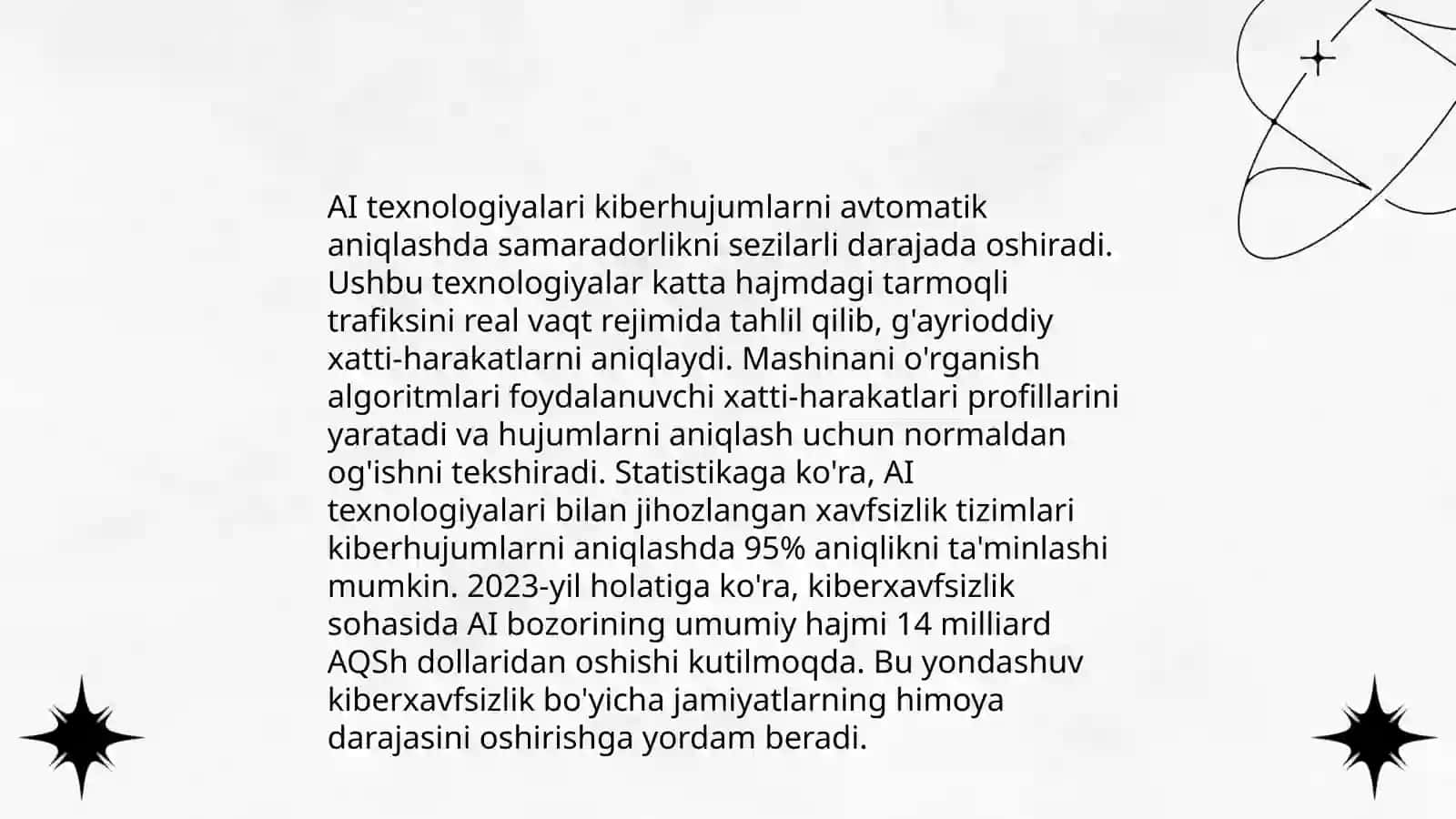 Sun’iy intellekt yordamida kiberxavfsizlik tizimlari 4