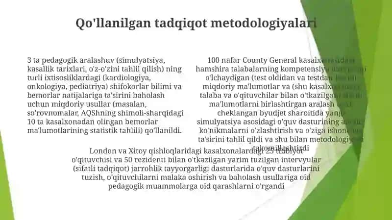Kasalxonada pedagogika tadqiqotlari 4