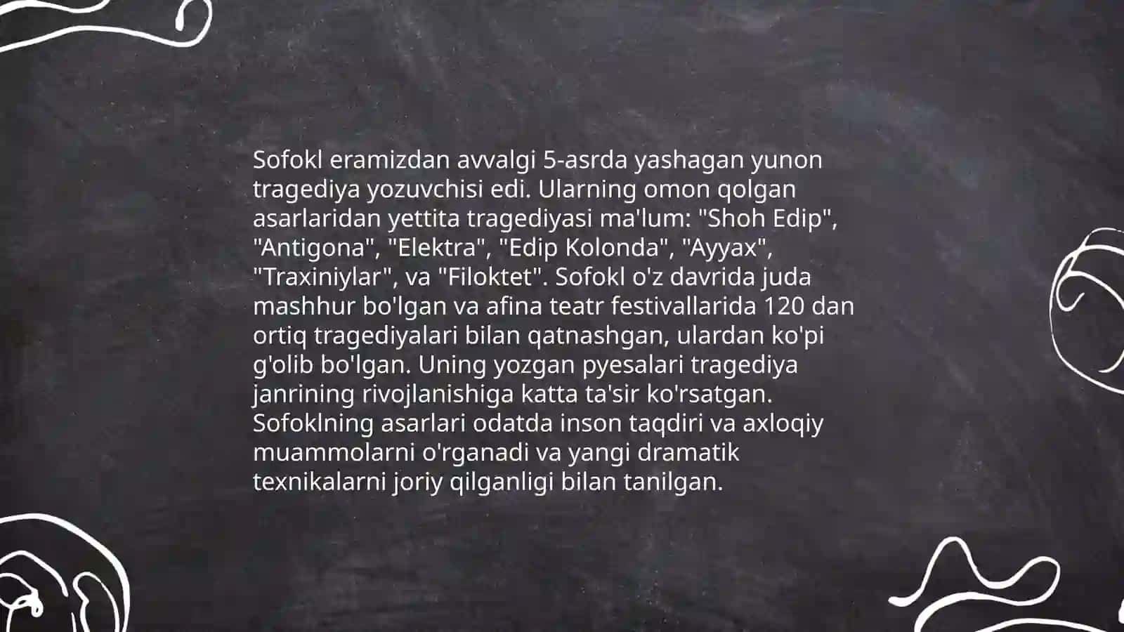 Attika davri Yunon adabiyoti tili va uslubi 4