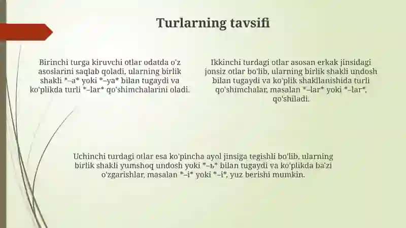 3 chi turlanish otlari 4