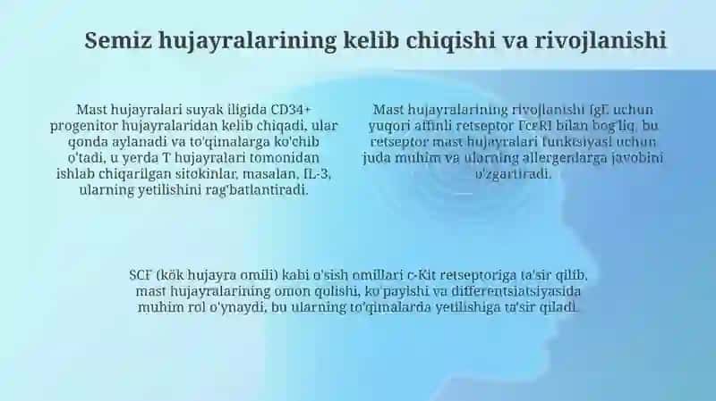 Immunalogiya uning osma hujayralari kelib chiqishidagi ahamyati 4