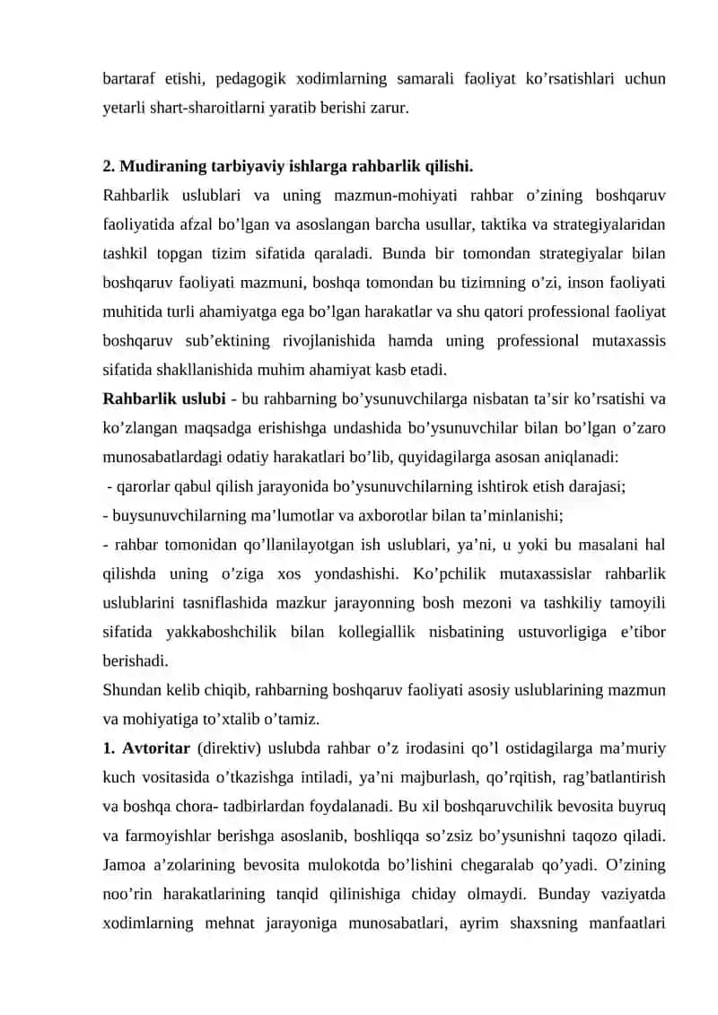 Maktabgacha ta’lim tashkiloti rahbari 4
