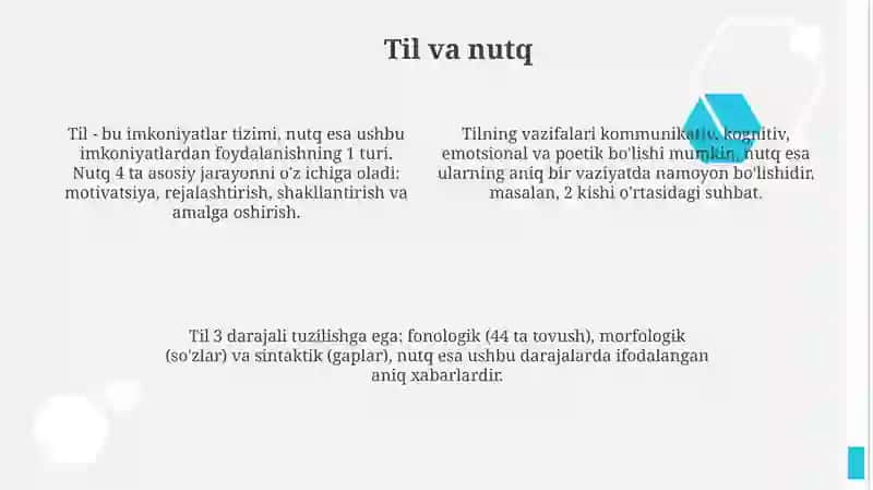 Til qurilishi va tizimi 4