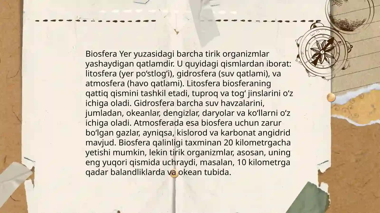 Biosfera haqida tushuncha. Vernadskiy ta'limoti, noosfera 4
