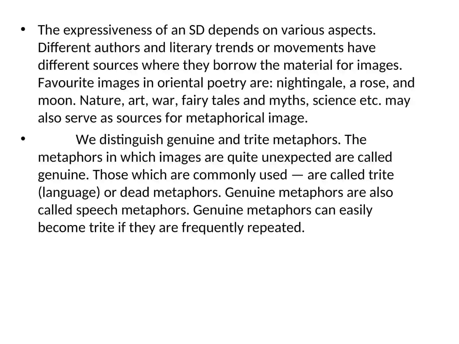 Classification of Stylistic Devices 4