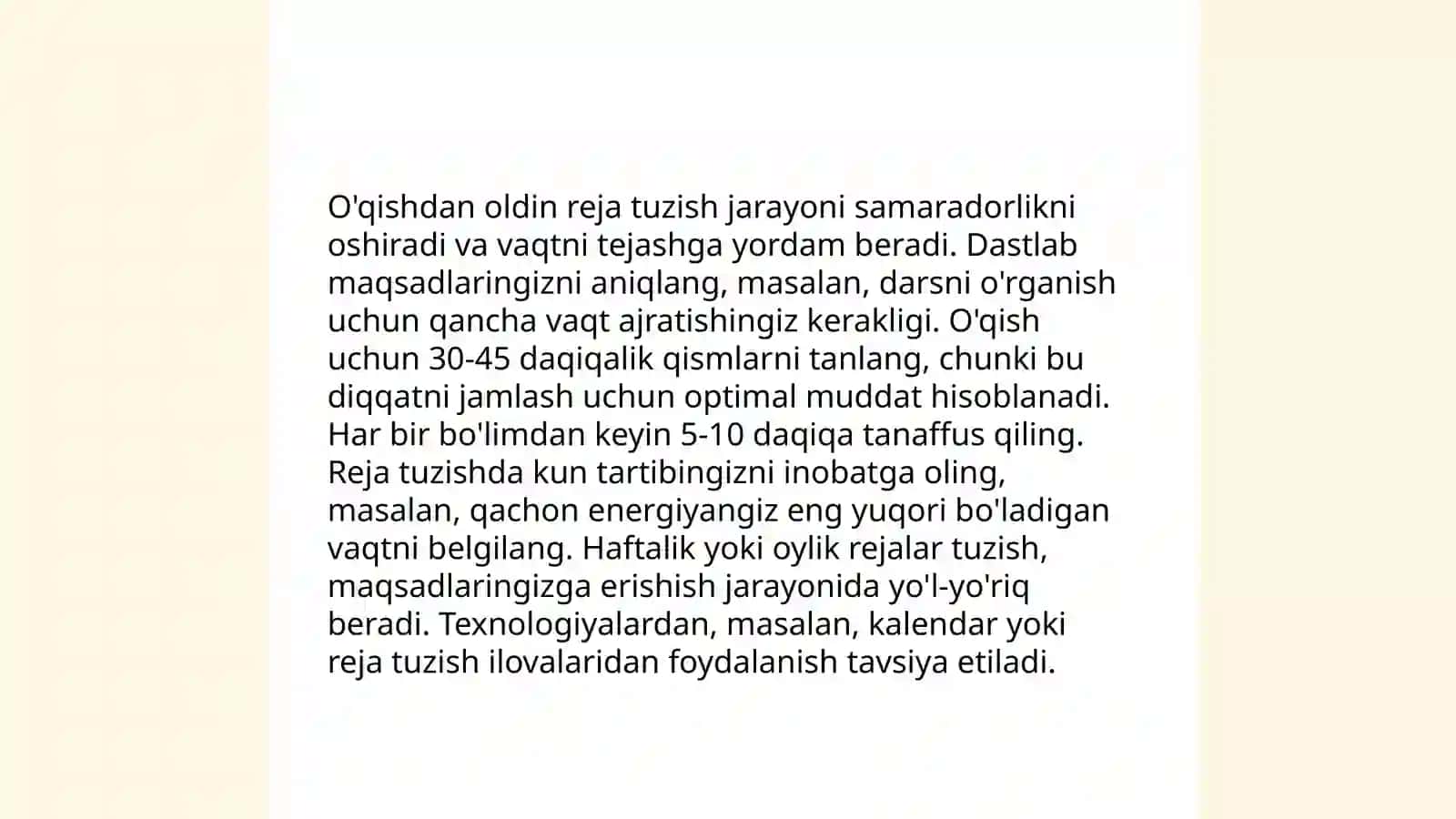 Ilmiy adabiyotlarning mutolaa qilish qoidalari 4